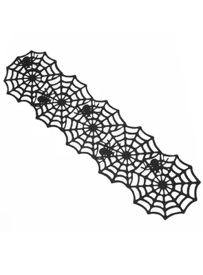 Produktbild von Spinnweben Tischläufer - Halloween Deko Indoor