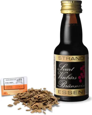 Produktbild von Schwarze Johannisbeer Essenz 25ml – Wodka-Aroma, Aromaessenz, Wodka-Extrakt