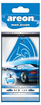 10x Original Areon Duftbaum Lufterfrischer Auto New Car Neuwagen – Produktansicht