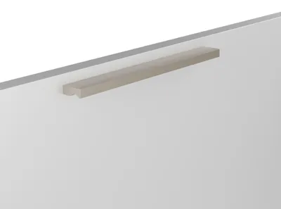 Immagine prodotto di Maniglia per mobili in zamak, distanza tra i fori di 160 mm, finitura nichelata