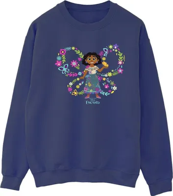 Produktbild von Disney - "Encanto" Sweatshirt für Damen BI16836 (S) (Marineblau)