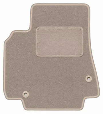 Produktbild von Fahrermatte Velours für Citroen Berlingo II 2008-2018 (Kombivan/Multispace/5-Sitzer) – 1-tlg, Beige, passgenau – Wielganizator LUX
