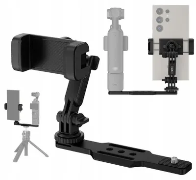 Immagine prodotto di Supporto per smartphone + Supporto per smartphone per DJI Osmo Pocket 3 / 4 / JJC / HG-UN1