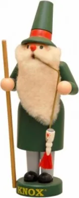 Produktbild von Räuchermann 22 cm handgefertigt aus Erzgebirge – Holzfigur