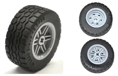 Productafbeelding van [N] Lichtblauw-grijze velg, 30,4 mm diameter x 20 mm breed, zonder bevestigingsgaten en met verstevigde rand, voorzien van zwarte band 49,5 x 20 (56145 / 15413)