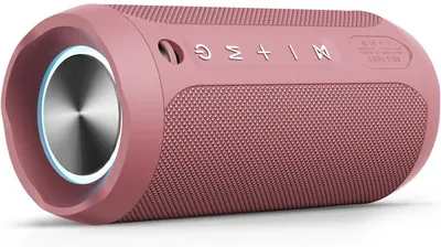 Zdjęcie produktu dla Przenośny głośnik - Bezprzewodowe audio - Słuchanie muzyki - Wodoodporność IPX7 - 20 godzin pracy na baterii - Różowy