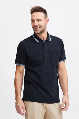Produktbild von FQ1924 FQPeter Herren Poloshirt Shirt Umlegekragen 100% Baumwolle regular fit