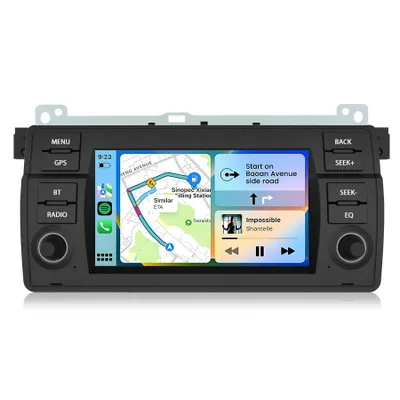 Image de Autoradio Hexinex Android 15 pour BMW E46 1999-2004, 1 Go + 32 Go, 7 pouces, Wi-Fi, Bluetooth, GPS