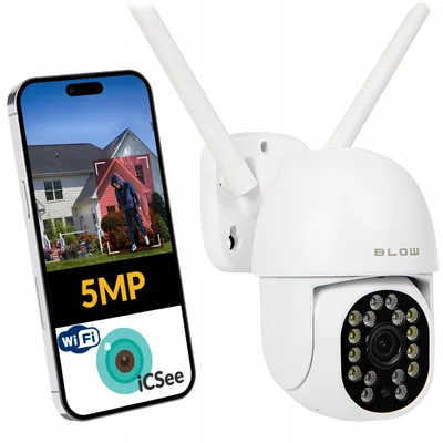 Produktbild von Schwenkbare Außenkamera Wifi Blow 5Mp Ultra Hd mit Bewegungsverfolgung