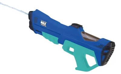 Produktbild von Wasserpistole elektrisch Wasserspritze Happy People MAX Liquidator 42cm blau