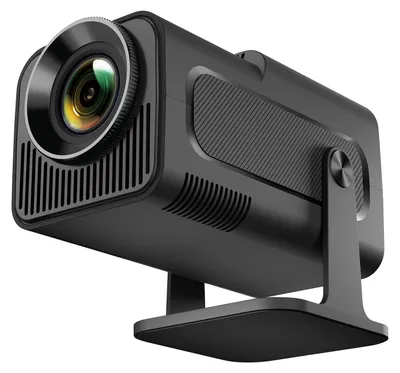 Obrázek produktu pro Přenosný 1080P LCD projektor, inteligentní BT projektor pro telefony s automatickou funkcí lichoběžníkového zkreslení, nastavitelný na 180 ‰, vysoce jasný stolní projektor, integrovaný systém Android 11