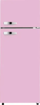 Produktbild von PKM GK210-2 SP Retro Kühl-Gefrierkombination, 206 l, Pink