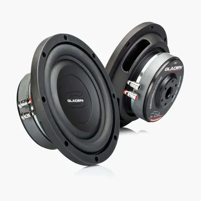 Image de GLADEN RS-X 08 SLIM D2 | Subwoofer 20cm (8") SLIM