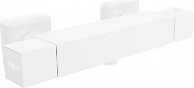 Produktbild von Mexen Cube Thermostat-Duschmischer, Weiß - 77200-20