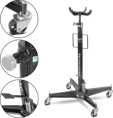 Zdjęcie produktu dla STAHLWERK Podnosnik hydrauliczny TJ-500 ST o udzwigu do 500 kg