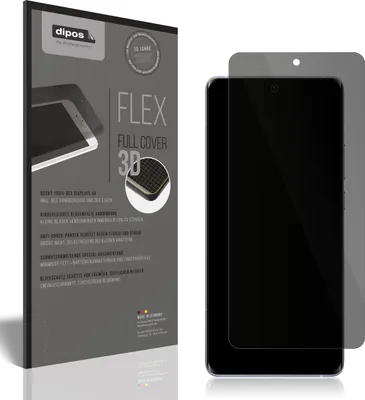 Produktbild von Full Cover Privacy Blickschutzfolie für Vivo X60 Pro Plus Folie Anti-Shock