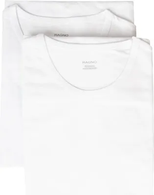 Immagine prodotto di T-shirt uomo RAGNO manica corta paricollo bordino basso confezione 2 capi eco Cotone elasticizzato bipack articolo 611477, 4 - QUARTA, Cotone 93%,Spandex 7%