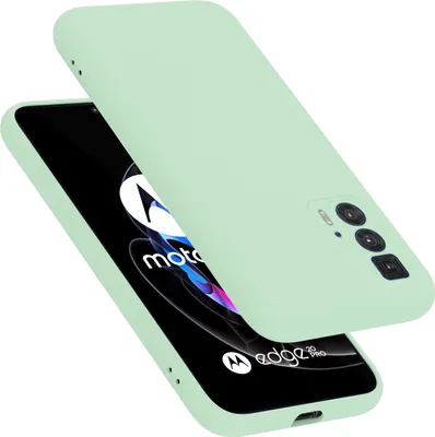 Obrázok produktu pre Cadorabo ochranné puzdro pre Motorola EDGE 20 PRO / EDGE S PRO v zelenom puzdre na mobilný telefón Puzdro Kryt TPU Etui