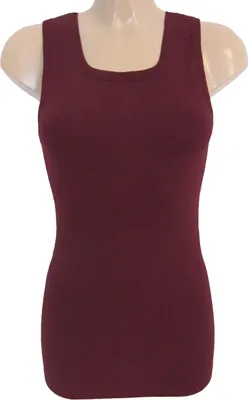 Produktbild von HERMKO 1325 Damen Longshirt aus 100% Baumwolle | Verschiedene Farben & Größen | Ideal für Drüber & Drunter | Länger geschnitten, Farbe:bordeaux, Größe:40/42 (M)