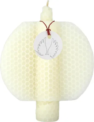 Produktbild von Engelskerze aus reinem Bienenwachs, handgerollt