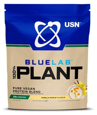 Immagine prodotto di Proteine vegetali - USN - 100% proteine vegetali (900 g) - Gusto vaniglia e acero