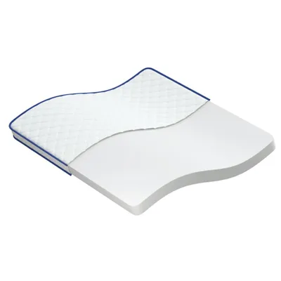 Obrázok produktu pre Matrac s pamäťovou penou, biely 200x200x17 cm mäkký