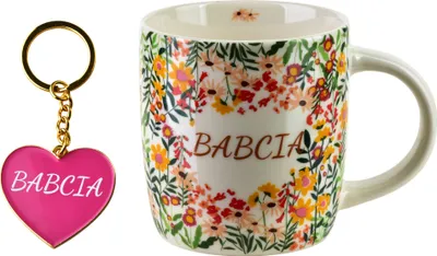 Zdjęcie produktu dla Babcia Kubek Z Brelokiem 350Ml 8,5X12X9Cm