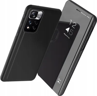 Obrázok produktu pre Clear View Case Case Cover pre Xiaomi Redmi Note 11S / 11 Black