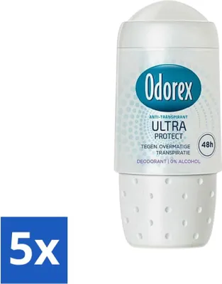 Produktbild von Odorex Deodorant Roller Ultra Protect 50 ml - Vorteilspack - 5 Stücke