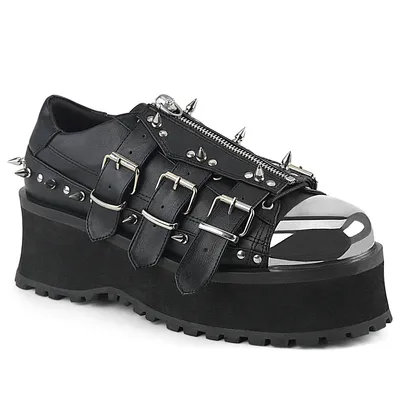 Produktbild von GRAVEDIGGER-03 Uni Halbschuh von DemoniaCult, Schwarz EU 44, US 12