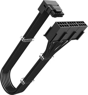 Produktbild von Akasa Kabel G-Nexus PX24 AK-CBPW31-30BK 12+4-polig (RA)(m) auf 3x8-polig (RA)(w) 30cm (AK-CBPW31-30BK)