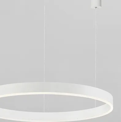 Produktbild von Nova Luce MOTIF LED Pendelleuchte Weiß 60W Warmweiss 200x100cm dimmbar 9190755