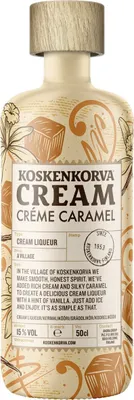 Produktbild von Koskenkorva Cream Caramel Likör 15% Vol. 0,5L