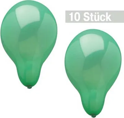 Produktbild von 10 Luftballons Ø 25 cm grün