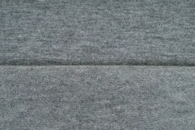 Obrázek produktu pro Úplet jednolíc, šedý melír, tričkovina, látky, metráž / 50cm