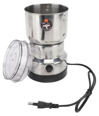 Elektrische Kaffeemühle, 300 W, Mini-Gewürzmühle, Edelstahl, 350 ml