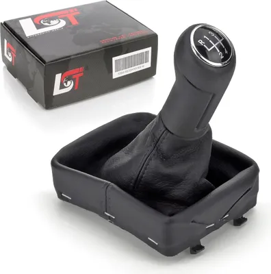 Produktbild von Schaltknauf Schalthebel Schwarz/Chrom Für Vw Polo 9N_ 6Q1711113G