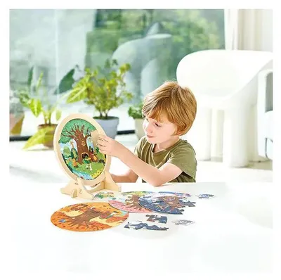 Immagine prodotto di Puzzle a strati Hape 4 stagioni