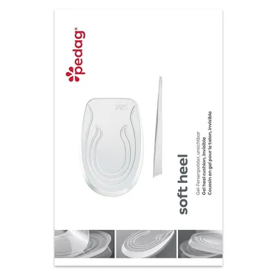 Produktbild von pedag Soft Heel, Weiblich, Erwachsener, Komfort-Einlegesohle, Weiß, S