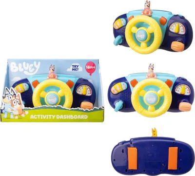 Produktbild von Bluey Lenkrad Spielzeug mit Aktivitäten und Geräuschen - interaktiv