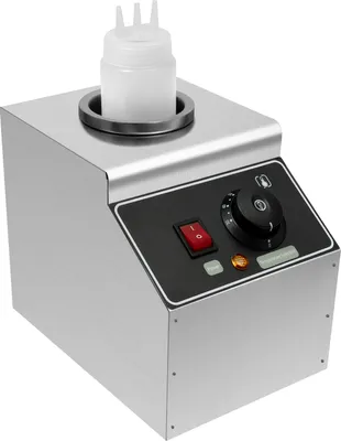 Produktbild von 650ml Automatický ohřívač omáček z nerezové oceli Ohřívač čokolády 1 láhev 30°C - 85°C