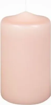 Produktbild von Premium Stumpenkerzen Samtrosa 120 x 70 mm, 1 Stück