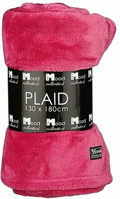 Produktbild von Fleece-Decke In the mood Pink 180 x 130 cm