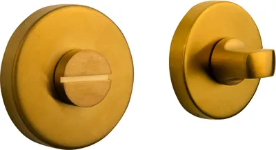 Immagine prodotto di Lavuzo WC lock oro opaco rosetta rotonda - per set