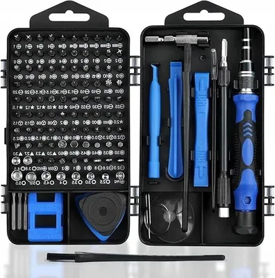 Image de Mini Ensemble de tournevis de précision 124W1 pour électronique, lunettes