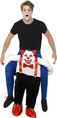 Produktbild von Kostüm Huckepack Horror Clown Uni-Size