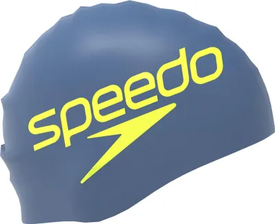 Image de Speedo Bonnet de bain imprimé Bleu Bleu Taille unique