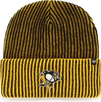 Zdjęcie produktu dla Męska czapka zimowa Pittsburgh Penguins NHL Cold Snap '47 Cuff Knit Winter Cap