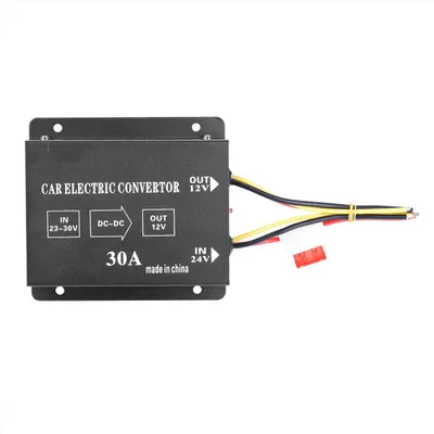 Produktbild von Auto LKW 30A 360W DC 24V auf 12V Stromwandler Elektrischer Spannungsreduzierer Abwärtstransformator