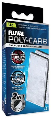 Zdjęcie produktu dla Wkład Fluval carbon Bawełna U2 2szt.
